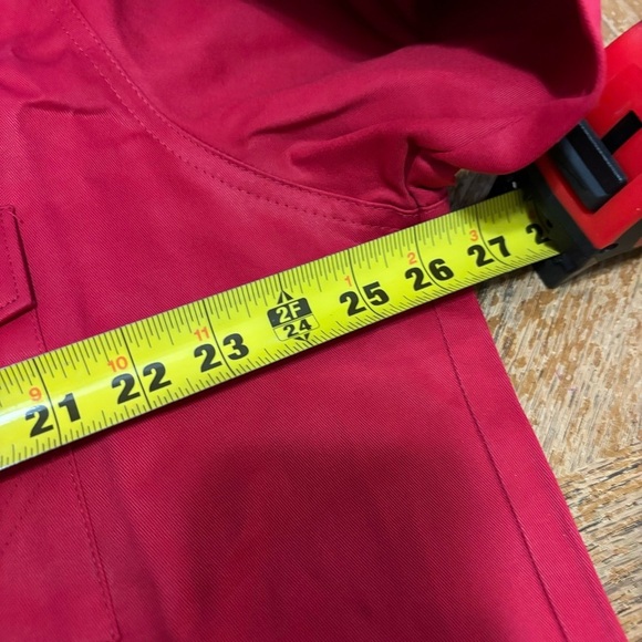 Wrangler Cowboy Cut Men’s Shirt Pearl Snap Red Long Sleeve Twill Men XLT/XL/L - Picture 5 of 6